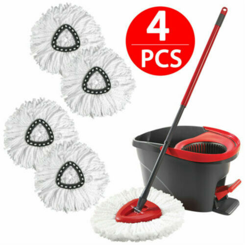 Replacement Heads Easy Cleaning Mopping Wring Refill Mop For O-cedar Spin Mop