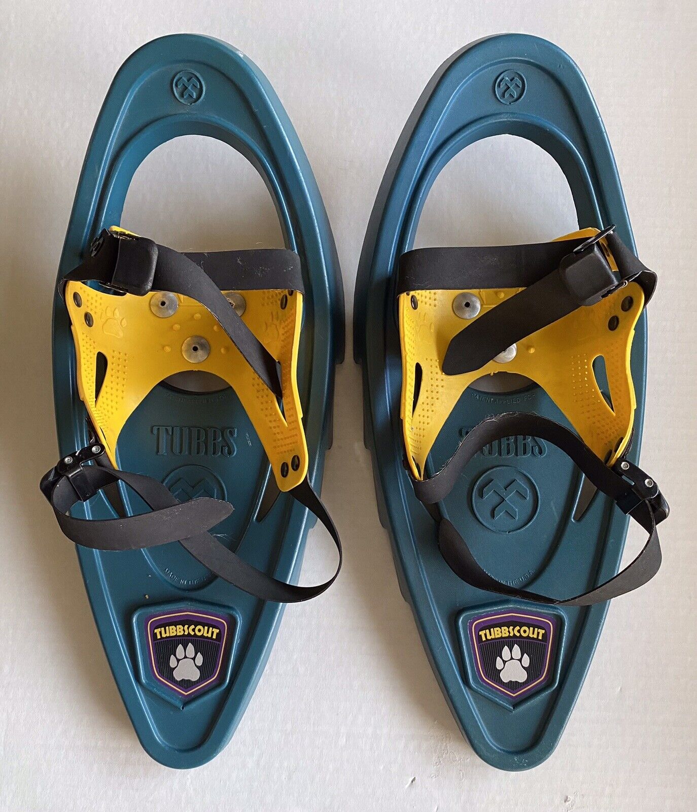 Tubbs Tubbscout Kid's Snowshoes 7" X 15” Winter Ice
